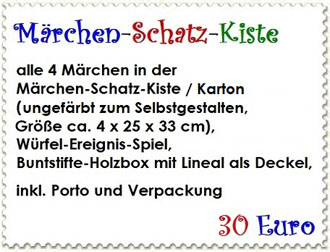 Märchen Schatzkiste Karton