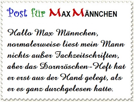 Post für Max Männchen