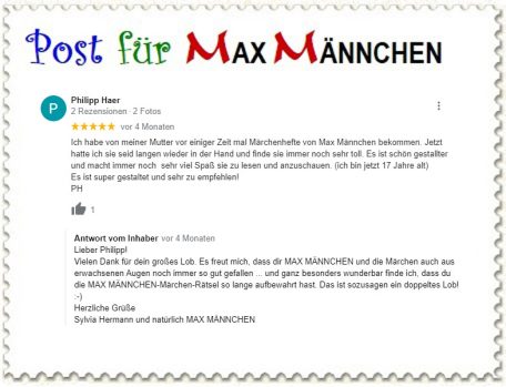 Post für Max Männchen